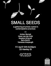 SMALL SEEDS:   a gathering of artists rooted in contemplative practices