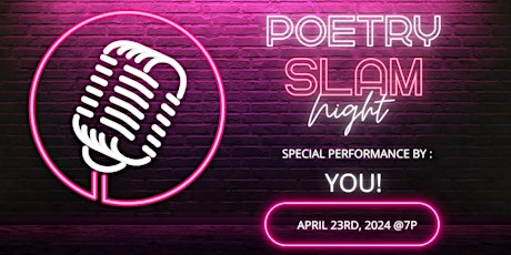 Poetry Slam at On Par Entertainment-YOU are the artist!