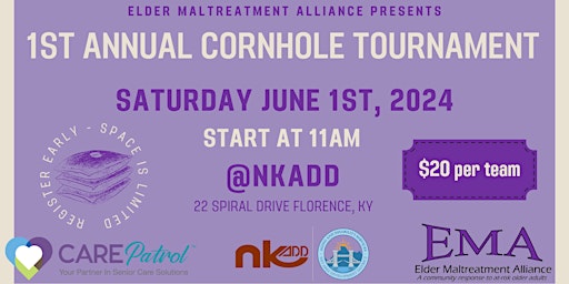 Image principale de Elder Maltreatment Alliance Cornhole Tournament