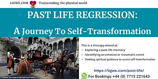 Past Life for Self-transformation primary image