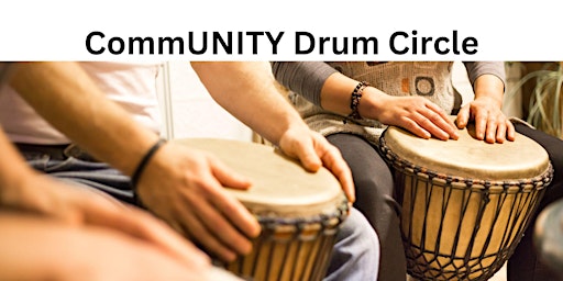 Imagem principal do evento CommUNITY Drum Circle