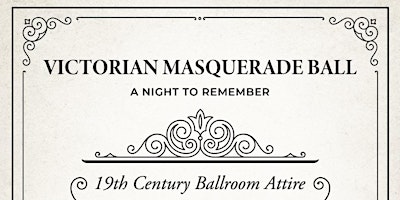 The Victorian Masquerade Ball primary image