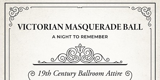 Imagem principal do evento The Victorian Masquerade Ball