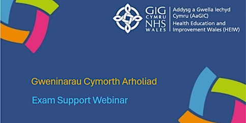 Exam Support Webinar.  Gweminarau Cymorth Arholiad primary image