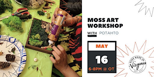 Imagem principal do evento Moss Art Workshop w/Potahto