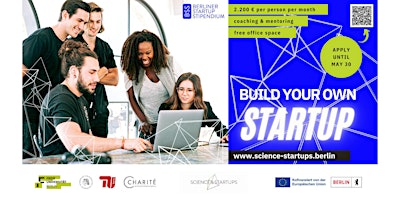 Berliner Startup Stipendium "Science & Startups for Future" - Info Session primary image