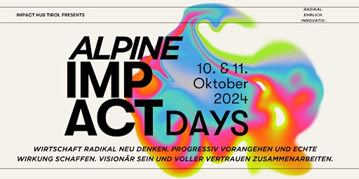 Imagem principal do evento Alpine Impact Days 2024