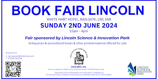 Imagem principal do evento LINCOLN BOOK FAIR