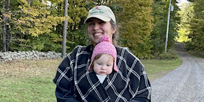 BABIES IN BACKPACKS AND TODDLERS IN TOW AT DISTANT HILL  NATURE TRAIL primary image