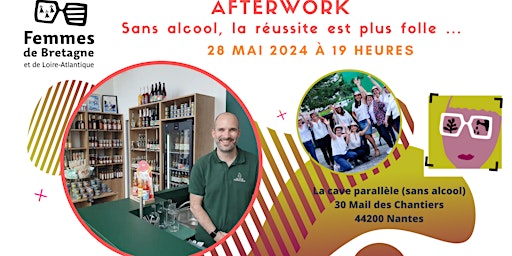 NANTES-SUD : Afterwork "Sans alcool, la réussite est plus folle ..." primary image