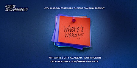 Foreword Theatre Company | Where's Wendy!?