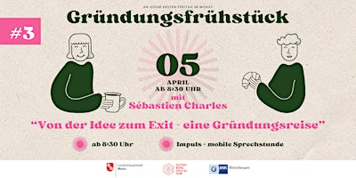 Immagine principale di Gründungsfrühstück Mainz #3  - April 