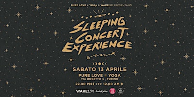 SLEEPING CONCERT EXPERIENCE primary image