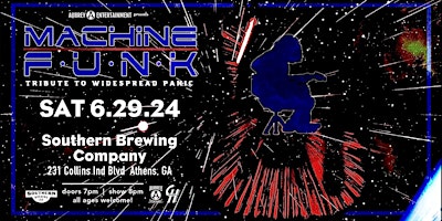 An evening with MACHINE FUNK: A Tribute to Widespread Panic primary image