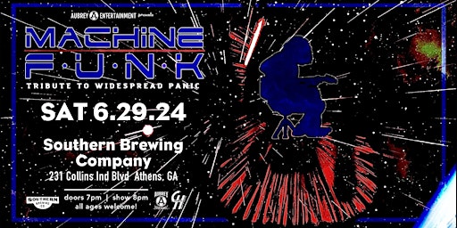 Immagine principale di An evening with MACHINE FUNK: A Tribute to Widespread Panic 