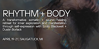 Imagem principal do evento Breathwork, Somatics + Sound Healing Retreat in Saugatuck, MI 4/19-4/21