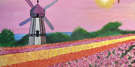 A Dutch Field of Flowers - Paint and Sip by Classpop!™