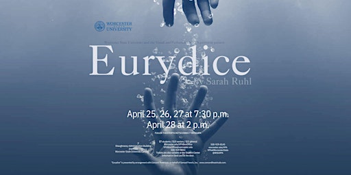 Immagine principale di Sunday, April 28 Show: Eurydice by Sarah Ruhl 