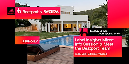 Primaire afbeelding van Beatport x WARM - Label Insights Mixer