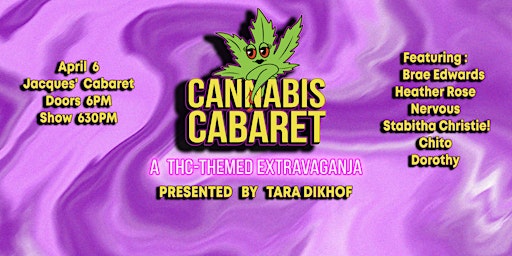Imagem principal do evento Cannabis Cabaret