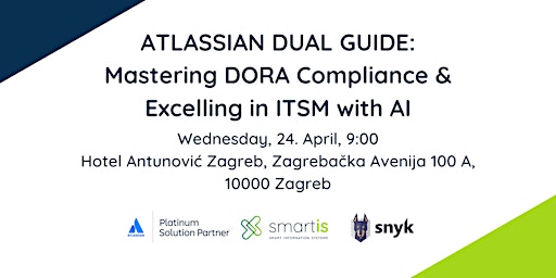 Primaire afbeelding van Atlassian Dual Guide: Mastering DORA Compliance & Excelling in ITSM with AI