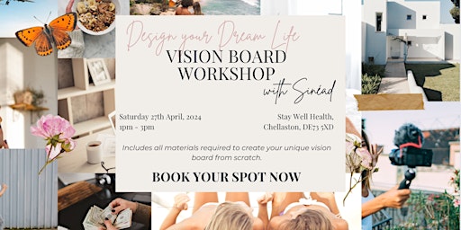 Imagem principal de Design your Dream Life - Vision Board Workshop