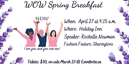 Image principale de WOW Women of Worth Spring Breakfast 2024