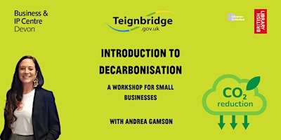 Introduction to Decarbonisation for Small Businesses @Newton Abbot Library primary image