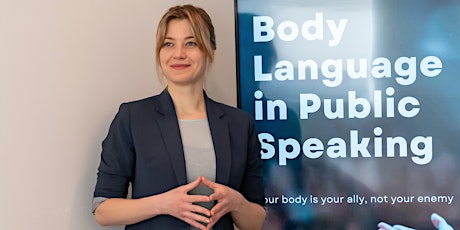 Imagen principal de BODY LANGUAGE IN PUBLIC SPEAKING | WORKSHOP IN LINGUA INGLESE