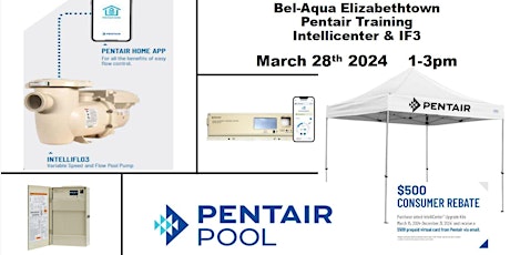 Bel-Aqua Harrisburg/Pentair Intellicenter & IF3 Training Session