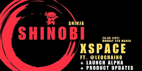 Shinobi ninja crypto NEW PRODUCT