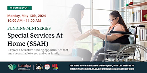 Funding Mini-Series: Special Services at Home (SSAH) primary image