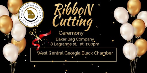 Hauptbild für WCGBC Ribbon Cutting Ceremony celebrating the grand opening of Baker Bag Co