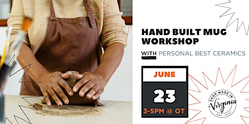 Hand Built Mug Workshop w/Personal Best Ceramics  primärbild