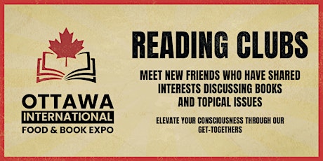 Natural Health and Nutrition Reading Club Kick-Off: Ottawa Book & Food Expo