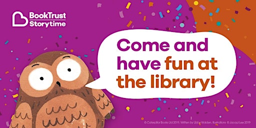 Imagem principal do evento BookTrust Storytime at Hereford Library