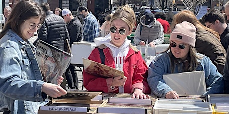 The Jersey City Record Riot! It's a vinyl record party!