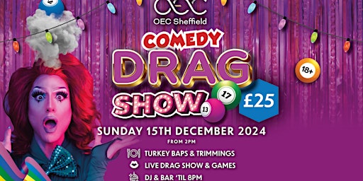 Christmas Comedy Drag Lunch primary image