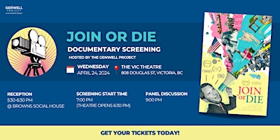 Image principale de Join Or Die Documentary Screening