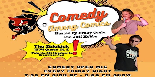 Comedy Among Comics at The Sidekick  primärbild
