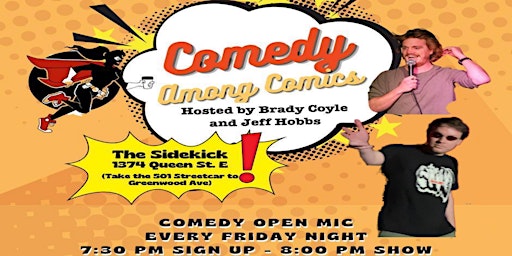 Primaire afbeelding van Comedy Among Comics at The Sidekick