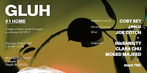 Imagen principal de Publication Launch: GLUH #1: HOME