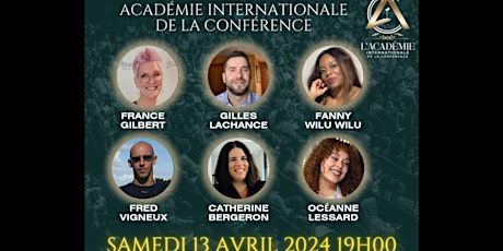 6 conférences à VOIR!