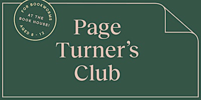 Imagem principal do evento Page Turner's Club