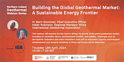 Imagem principal do evento Building the Global Geothermal Market: A Sustainable Energy Frontier