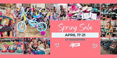 Imagem principal do evento Just Between Friends-St Augustine Spring Sale!