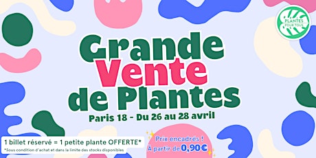 Imagem principal de Grande Vente de Plantes - Paris 18