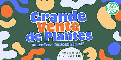 Grande Vente de Plantes - Bruxelles primary image