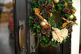 Christmas Wreath Making Workshop at Woolley Grange