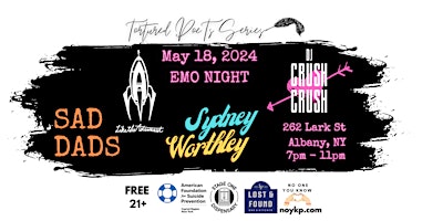 No One You Know Presents Tortured Poets Series: Emo Night at The Eleven primary image